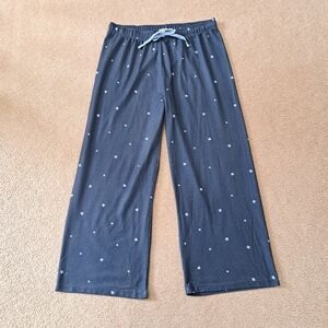 PJ Salvage Blue Star Pajama Pants Womens Size Small Comfy Lounge Casual NWOT